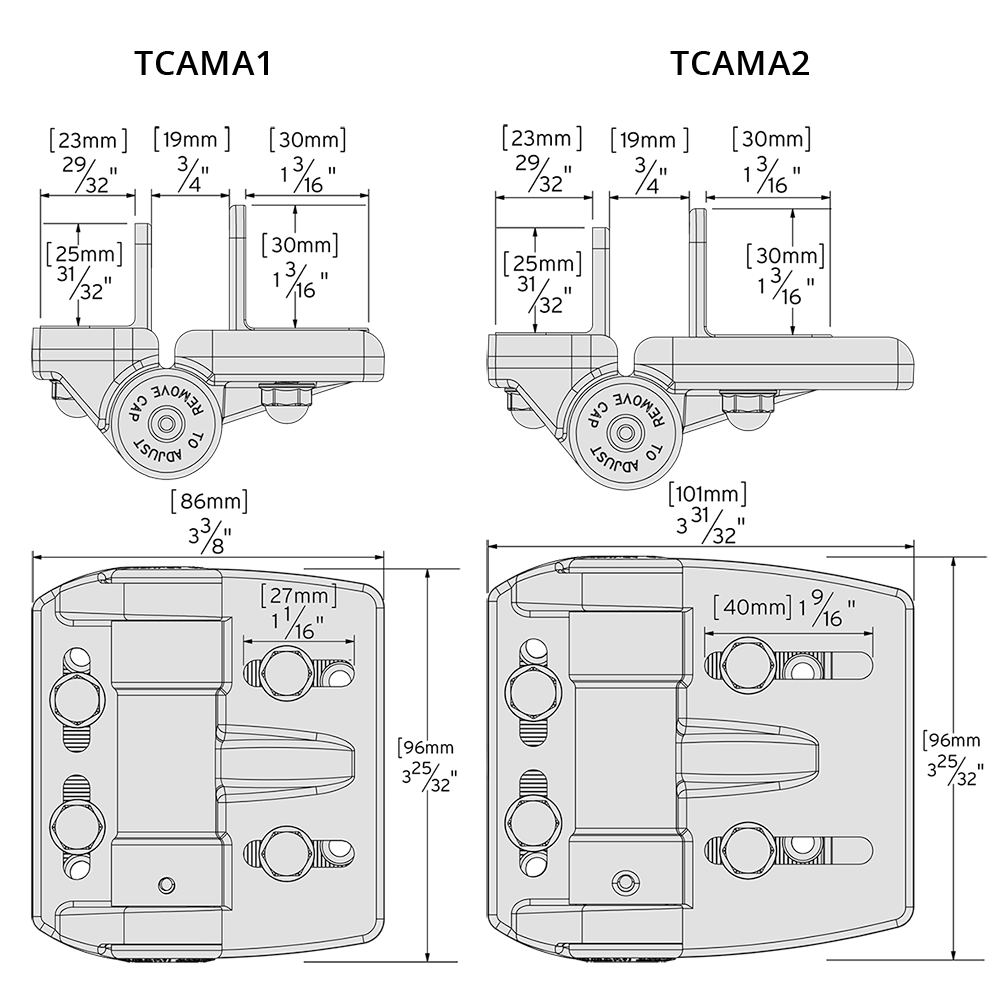 TruClose® MINI MULTI-ADJUST™ Regular