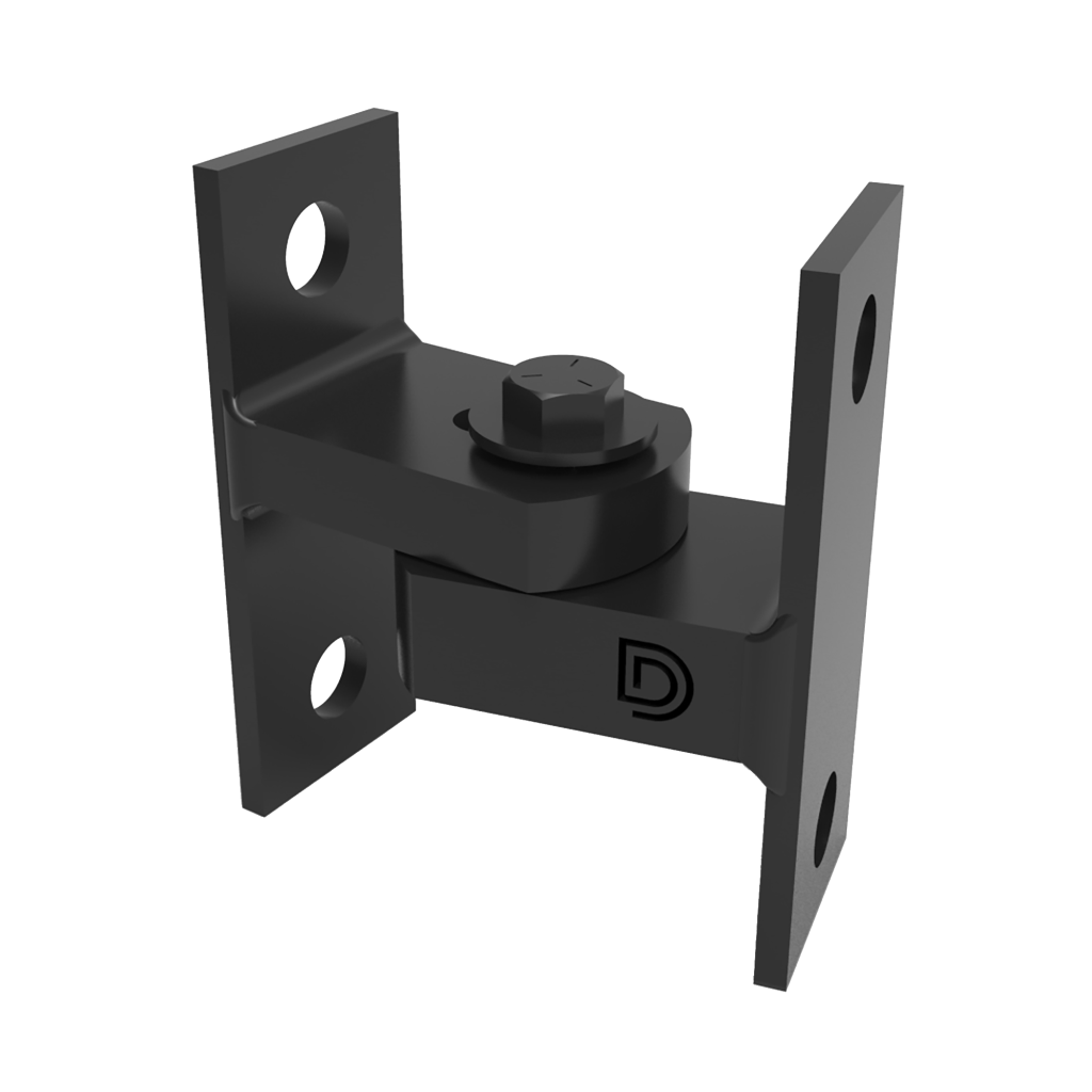 Shut It® Black Powder Coated Baby Bolt-On BadAss